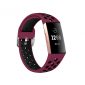 Sport Bands Compatible with Fitbit Charge 3 Charge 4 Charge 3 SE,Soft Silicone Breathable Waterproof Replacement Sport Wristband with Air Holes for Women Men