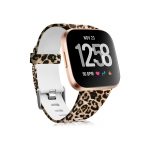Compatible with Fitbit Versa 2 Versa Versa Lite Band for Women, Silicone Fadeless Pattern Floral Printed Replacement Wristband for Fitbit Versa Smart Watch