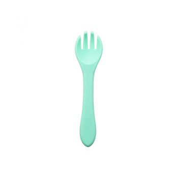 silicone baby fork