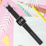 Wristband For Fitbit Versa Lite Versa 2 Wrist Strap Smart Watchband Silicone Watch Band Bracelet Strap Bracelet Adjustable