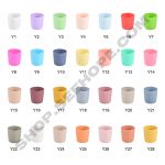 baby silicone cup bp010 color chart